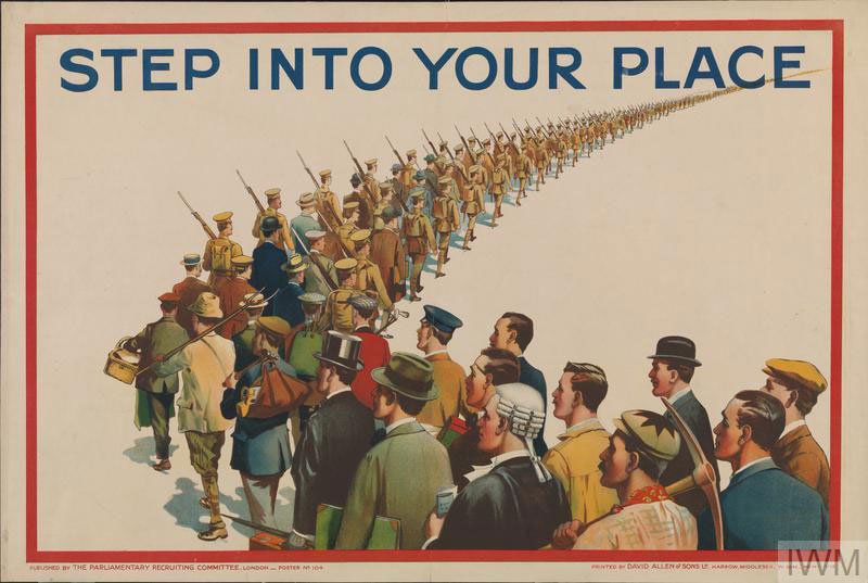 Пропаганден постер за регрутација од Првата светска војна